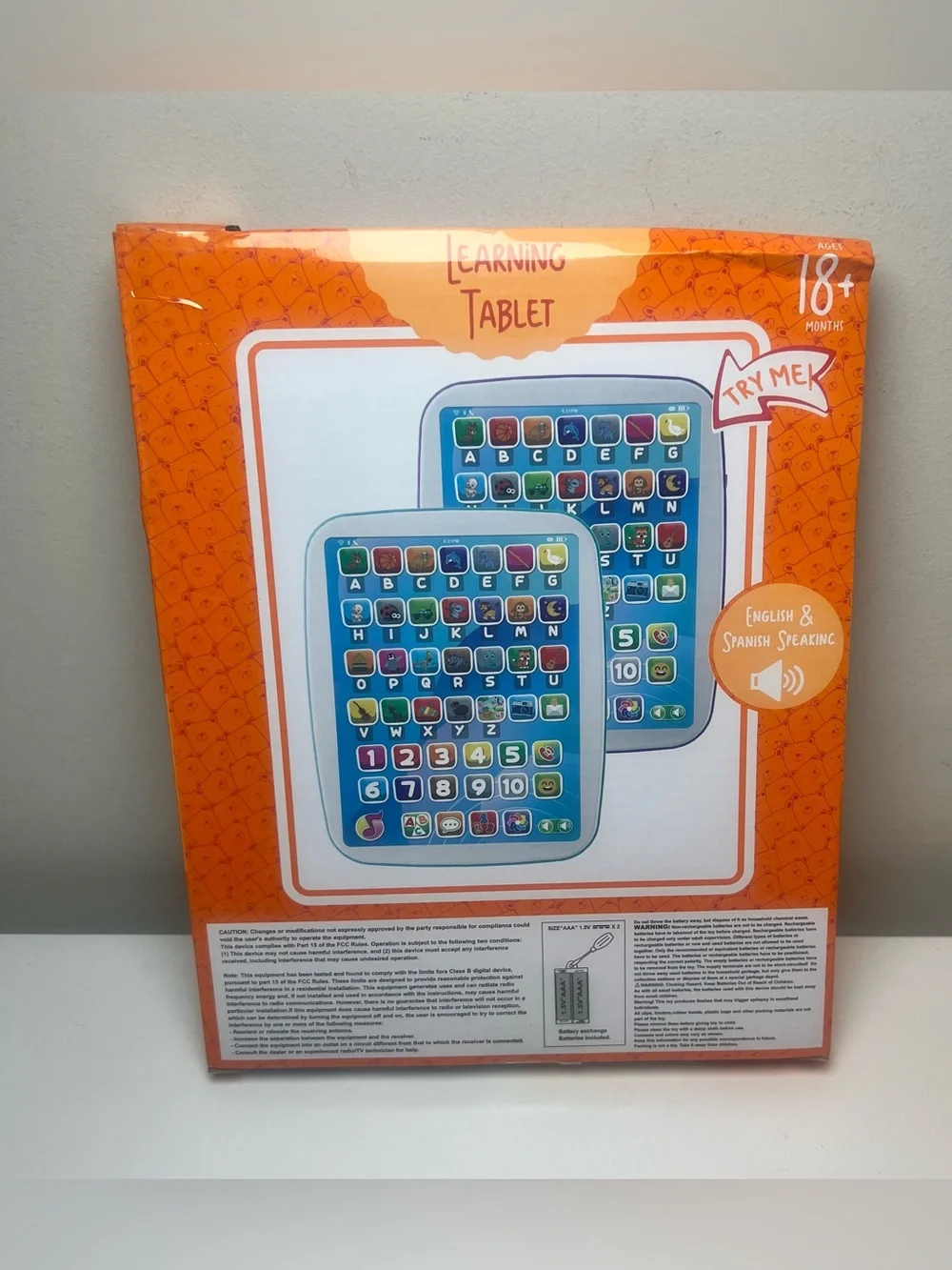 Learning Tablet - Purple & White Kids Educational Tablet